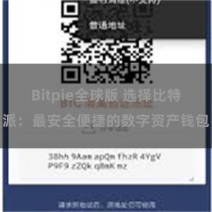 Bitpie全球版 选择比特派：最安全便捷的数字资产钱包