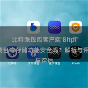 比特派钱包客户端 Bitpie钱包冷存储功能安全吗？解析与评估