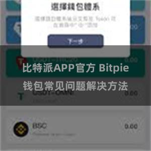 比特派APP官方 Bitpie钱包常见问题解决方法