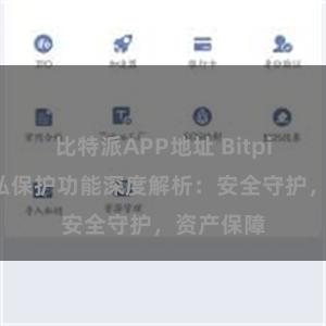 比特派APP地址 Bitpie钱包隐私保护功能深度解析：安全守护，资产保障