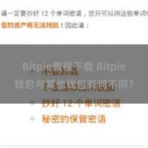 Bitpie教程下载 Bitpie钱包与其他钱包有何不同？