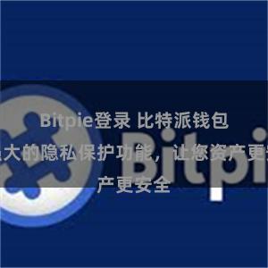 Bitpie登录 比特派钱包：强大的隐私保护功能，让您资产更安全