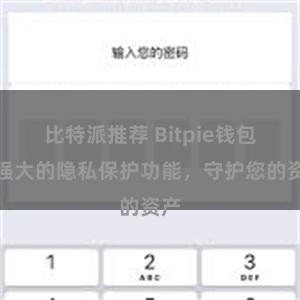 比特派推荐 Bitpie钱包：强大的隐私保护功能，守护您的资产