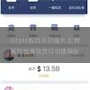 Bitpie钱包功能强大 比特派钱包跨境支付功能揭秘