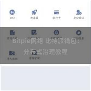 Bitpie网络 比特派钱包：分布式治理教程