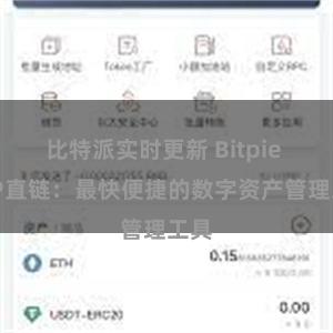 比特派实时更新 Bitpie APP直链：最快便捷的数字资产管理工具