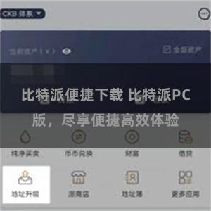 比特派便捷下载 比特派PC版，尽享便捷高效体验