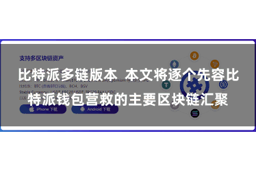 比特派多链版本  本文将逐个先容比特派钱包营救的主要区块链汇聚