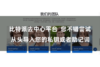 比特派去中心平台 您不错尝试从头导入您的私钥或者助记词